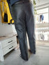 威轩皮裤男士加绒加厚摩托车机车中年冬季宽松皮毛一体护膝松紧腰皮裤 黑色 5XL适合175-200斤 实拍图
