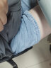 米度丽孕妇短裤女夏季薄款外穿直筒牛仔五分中裤宽松阔腿裤夏天裤子夏装 蓝色 XL 晒单实拍图