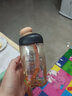 恩尼诺（aneno）牛奶杯宝宝吸管奶瓶直饮1-3-6岁儿童水杯ppsu亲子喝奶幼儿园杯子 【红+绿+背带】【赠吸管】 330ml 实拍图