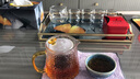 天喜（TIANXI）玻璃茶壶竖纹茶水分离壶茶道杯耐热加厚煮茶壶煮茶器带过滤烧水壶 【竖纹茶壶+2只迷雅杯】 500ml 实拍图