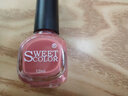 Sweet Color脚 指甲油套装持久透明糖果色美甲亮闪片裸色持久不可剥网红脚涂 （热卖款）果冻裸粉（淡粉裸色） 实拍图