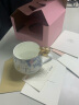 景航  景德镇陶瓷器餐具碗碟套装碗具碗筷礼品家用简约盘子碗金边套餐 天鹅湖（48件九斗装） 实拍图