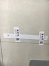 乐持家（LOCIKA）白色卫生间置物架免打孔浴室壁挂厕所洗漱台化妆品不锈钢收纳架子 枪灰【不锈钢可拆洗加宽】60cm 实拍图