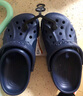 CROCS卡骆驰贝雅儿童洞洞鞋户外包头童鞋沙滩鞋凉鞋拖鞋/207013/207012 黑色-001 30 (180mm) 实拍图