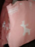 童泰秋冬婴儿衣服对开棉立领套装0-3岁宝宝棉服 粉色 80cm 实拍图