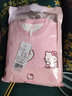 Hello Kitty女童保暖内衣套装加绒加厚纯棉儿童夹棉秋衣秋裤套装女全棉保暖衣 粉色3层夹棉 55501 150 cm适合145-155 实拍图