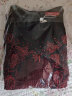 皮尔卡丹女装秋冬新款暗红色长袖连衣裙优雅连衣裙 商场同款 38A(165/88A) 晒单实拍图