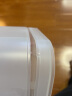 茶花（CHAHUA） 磨砂塑料化妆品桌面储物盒首饰口红护肤品宿舍零食收纳盒 带盖款(大号) 实拍图