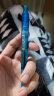 派通（Pentel）0.5mm按动中性笔 彩色速干水笔财务考试针管签字笔BLN105-S 天蓝色/单支装 实拍图