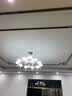 韵钰 欧式水晶吊灯客厅灯轻奢大气餐厅卧室简约现代灯具套餐北欧灯饰 灯臂发光15头-配全光谱三色光源 实拍图