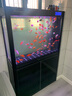 森森超白鱼缸水族箱客厅大型底滤专业龙鱼缸智能生态懒人鱼缸 经典黑 （高缸矮柜）ED靠墙款100长x36宽x152高 实拍图