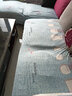 钟爱一生沙发套罩全包四季通用贵妃位组合套子懒人网红北欧高弹罩套巾盖布 研盆景（店长推荐） 三人位 拉伸范围190-230cm 实拍图