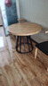 铁元帅实木圆形餐桌北欧客厅现代简约小户型家用餐桌椅组合饭桌子家具 支持定制（非商品价格） 实拍图