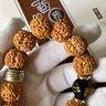 芳缘小傅尼泊尔大金刚菩提子手串正品把玩核桃转运原籽佛珠文玩手链礼物男 生肖马【手围16.5-17.5cm】 实拍图