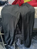 声猴配马丁靴裤子男高街ins宽松大码哈伦潮流运动阔腿九分韩版工装日 黑色加绒 3XL(145-175斤) 实拍图