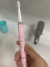 松下（Panasonic） 儿童电动牙刷软毛声波振动充电式6-12岁男女全身水洗全自动智能震动牙刷 EW-DM31-P（粉色） 实拍图