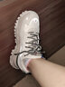 FILA FUSION斐乐女鞋BIANCO老爹鞋季新款硬糖鞋休闲鞋厚底运动鞋女 微白/甲虫绿-RD 38 实拍图