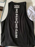 MUSCLE DOG 肌肉狗背心男 夏季宽松无袖快干吸汗坎肩运动健身训练 黑色 L 实拍图