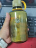 乐基因（nalgene）运动水壶塑料饮用杯子学生儿童户外小口超厚耐摔便携美国进口 橄榄色 500ml 实拍图