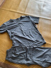 男士睡衣夏天冰丝家居服短袖短裤套装薄款宽松大码睡衣男夏季超薄网孔加肥加大休闲居家服 深灰色套装 XXL码【建议体重170-210斤】 实拍图