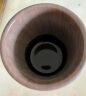 鸣泉天然木鱼石口杯（大小可以选择）木鱼石杯子水杯茶杯整石制作 320毫升（单个） 实拍图