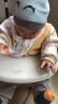 宝满意 宝宝餐椅儿童餐桌婴幼儿坐椅子吃饭便携多功能叫叫椅座椅凳家用 （发声PVC垫+餐盘+透明餐盘）粉 实拍图