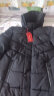 皮尔卡丹加厚男羽绒服中老年冬季保暖可拆卸帽子爸爸外套 黑色-08款 3XL码[建议140-155斤] 晒单实拍图