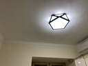 昂的 智能客厅灯北欧LED吸顶灯简约家用魔豆灯全屋灯具套餐后现代风格分子卧室灯整套灯具三室两厅大厅灯 B12黑色三室两厅套餐（立减300）金色备注 LED天M智能控制（配天M智能音箱） 实拍图