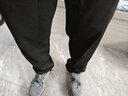 Foss Phil裤子男士春夏季宽松男裤百搭阔腿直筒运动休闲裤K3220黑色L 实拍图