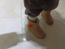 B.Duck小黄鸭童鞋儿童雪地靴冬季男女童大棉鞋加绒保暖棉靴6805棕色29 实拍图