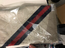 GUCCI 古驰 Gucci围巾 男女情侣款羊毛双G时尚长款围巾 专柜礼袋款 深蓝色4068 实拍图