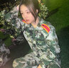 艾買军训服全套男女学生迷彩军训服迷彩套装大学生军训服套装 绿格套装+棉T恤+帽子+腰带+鞋 180（150-160斤） 实拍图