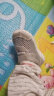 拉拉猪春夏季新款婴儿学步鞋男小童透气运动网鞋儿童宝宝网面凉鞋子幼儿女1-3岁2一 灰色 18码/内长12.5cm(适合脚长约12cm) 实拍图