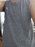 Keep男士无袖运动背心速干透气短袖T恤运动跑步短袖健身训练背心夏 浅花灰 S 实拍图