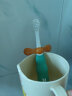 babycare儿童牙刷1-3岁成长牙刷牙膏口腔护理软毛牙刷柔细丝刷毛趣味造型牙刷二段科里斯绿 晒单实拍图