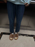 浪莎高腰牛仔裤女宽松女装春季阔腿显瘦遮肉萝卜哈伦老爹裤 实拍图