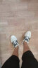 安踏男鞋运动鞋男士2024夏季网面透气跑步鞋休闲板鞋慢跑鞋子 -2象牙白/灰雾蓝 42.5 实拍图