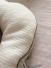 M-CASTLE婴儿定型枕儿童午睡枕宝宝护型枕0-1岁新生儿枕双面透气 月光白/定型枕(TPE软管透气+棉) 实拍图