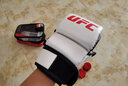 UFC MMA 半指拳套综合格斗散打拳击手套男女初学者入门级拳套8OZ 8OZ 白色-初学拳手适用 S/M 实拍图