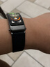 华为表带适用于B5 B3青春版替换腕带B5/B6/B7手环硅胶表带商务款智能手环替换带运动 B7/B6手环氟橡胶表带（曜石黑)简装 实拍图