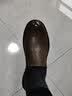 VOLO犀牛皮鞋男款商务皮鞋软底不累脚男士真皮休闲皮鞋轻便防滑男鞋 灰色套脚 41 实拍图