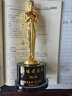鑫晨奥斯卡小金人水晶奖杯定制金像奖金属奖杯订做送男友老公创意生日礼物父亲节礼品送爸爸创意奖杯 230mm 实拍图