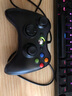游戏手柄XBOX360电脑电视手机平板steam通用有线无线蓝牙免驱手柄 黑*无震动有线（电脑/电视）裸机 实拍图