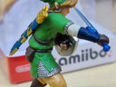 塞尔达传说王国之泪amiibo旷野之息狼林克鬼神套黄昏弓手办守护者 四英杰连体 实拍图