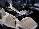 翰静 半包布汽车坐垫四季通用汽车座套小车座椅套适用于 卡其色 捷达VS5五菱星辰雪佛兰科鲁泽 实拍图