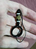 浪翔 手机挂绳指环扣新款中国风国潮天然玛瑙防摔手机链转运六字真言u盘钥匙挂绳挂环女款潮男 黑玛瑙【水晶六字】 实拍图