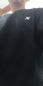 特步（XTEP）卫衣休闲长袖t恤男装秋冬季衣服男士运动服上衣学生宽松外套黑色 黑白【店长推荐】 2XL 185 实拍图