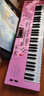 八度宝贝（Octavebaby）儿童电子琴61键智能亮灯跟弹初学者入门小钢琴多功能女孩教学乐器 启蒙入门-基础版公主粉+礼包 实拍图