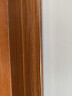 斯沃森（SWARSON）纯实木踢脚线铝合金简约不锈钢金属贴脚线墙角线地角线木地板踢脚 7.5cm柳桉木-Q2831 实拍图