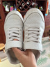 Skechers斯凯奇童鞋儿童运动鞋新款夏季易弯折男女童透气网鞋405238L 男童/白色/WHT 32 实拍图